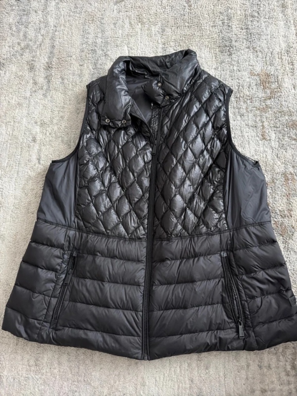 Calvin Klein Puffer Black Vest 2X